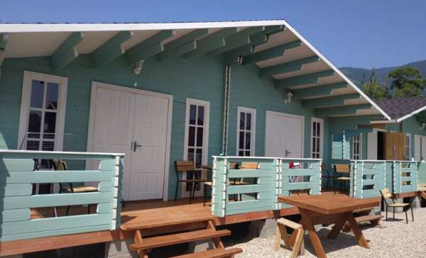 Гагра, база отдыха «Лазурный»