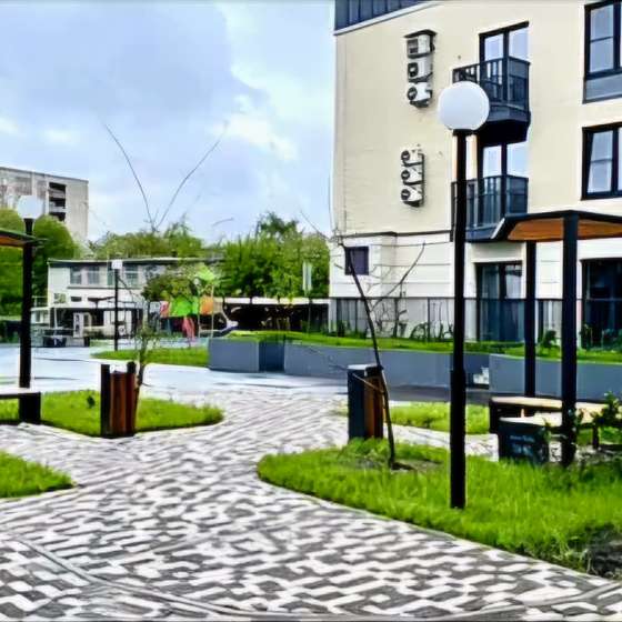 Квартира в историческом центре Казани с террасой
