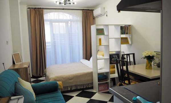 Адлер, тихая квартира в 15 мин до моря пешком