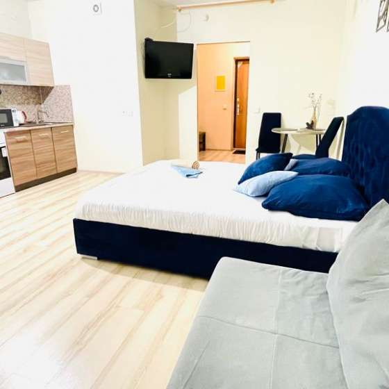 Уютная теплая студия рядом с мед городком