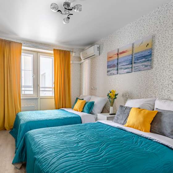 Уютные двушки в 10 мин от Центра и Аквапарка