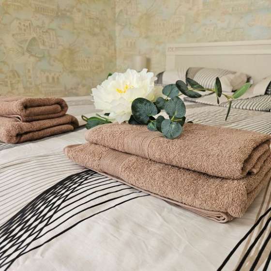 Светлая семейная квартира с видом на город