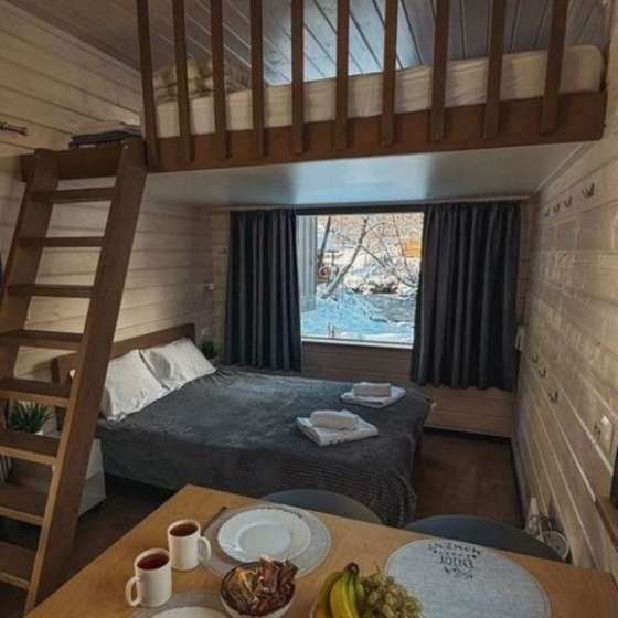 Домик на Эльбрусе