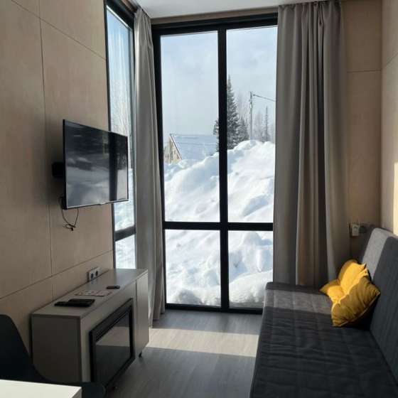 Панорамный дом с видом на горы