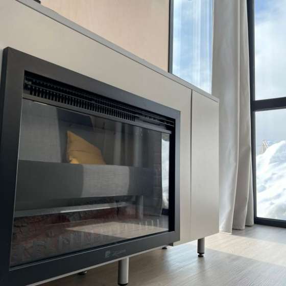 Панорамный дом с видом на горы