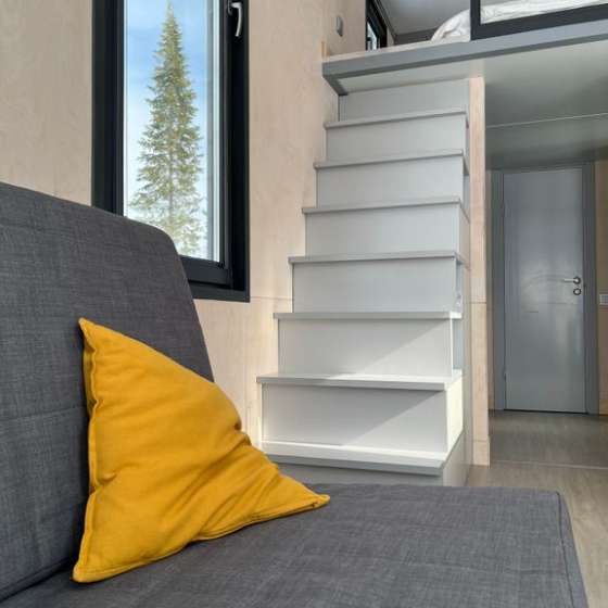 Панорамный дом с видом на горы