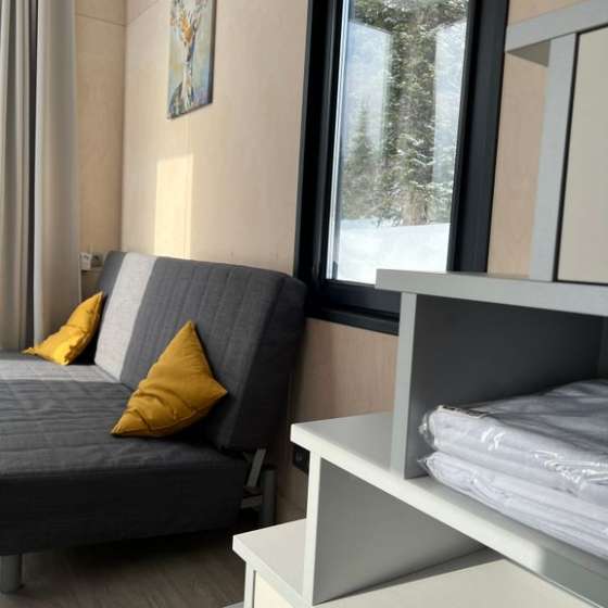 Панорамный дом с видом на горы