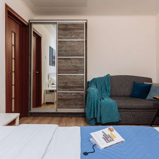 Квартира на высоком этаже с видом на город Malkova apartments