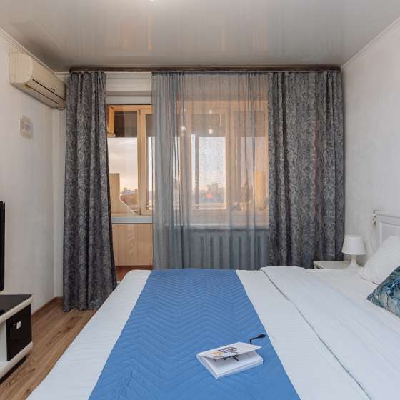 Квартира на высоком этаже с видом на город Malkova apartments