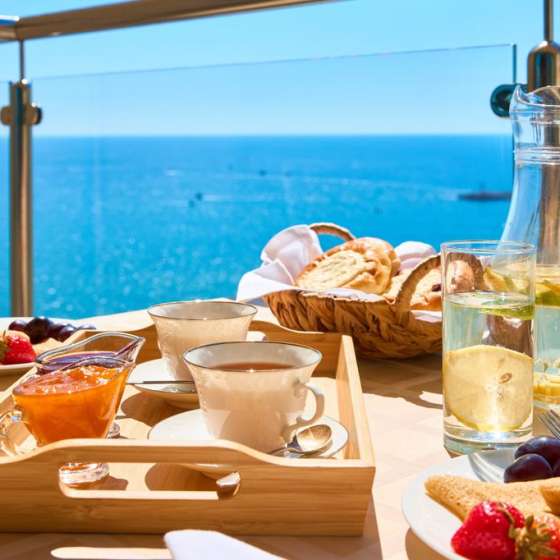 Апартаменты Brevis делюкс с панорамным видом на море и балконом