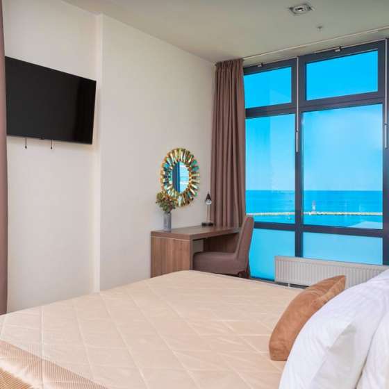 Апартаменты Brevis делюкс с панорамным видом на море и балконом