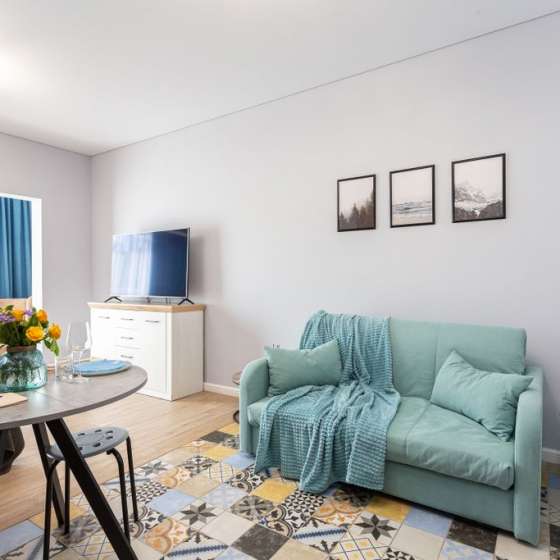 Дизайнерская квартира в ЖК Остров мечты