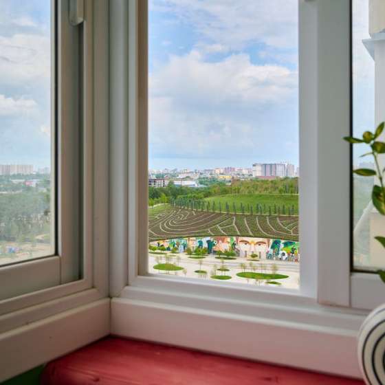 Апартаменты с видом на Парк Облаков