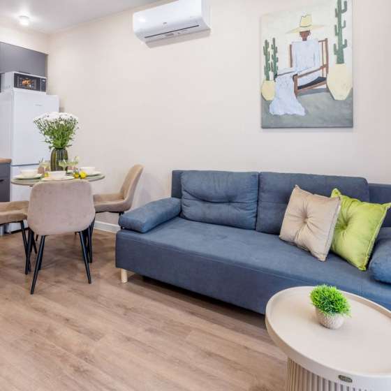 Уютная квартира с бассейном на территории в ЖК Море