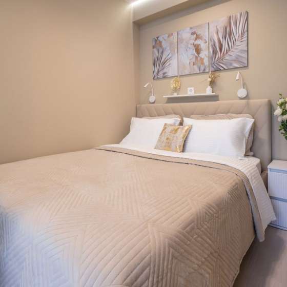 Уютная студия с бассейном на территории