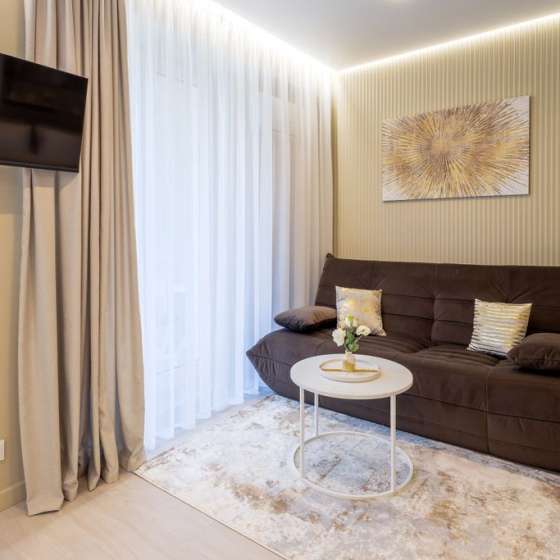 Уютная студия с бассейном на территории