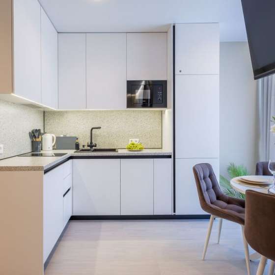 Уютная студия с бассейном на территории