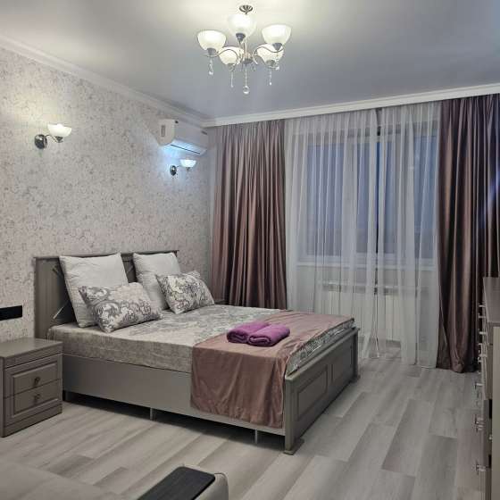 Просторная квартира с панорамными окнами