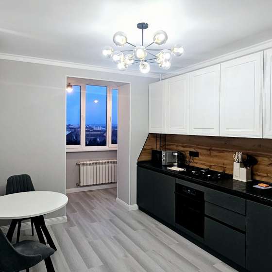 Просторная квартира с панорамными окнами