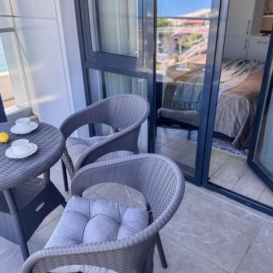 Стильный апартамент Каскад 2  на 1 береговой линии