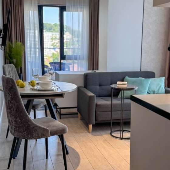 Стильный апартамент Каскад 2  на 1 береговой линии