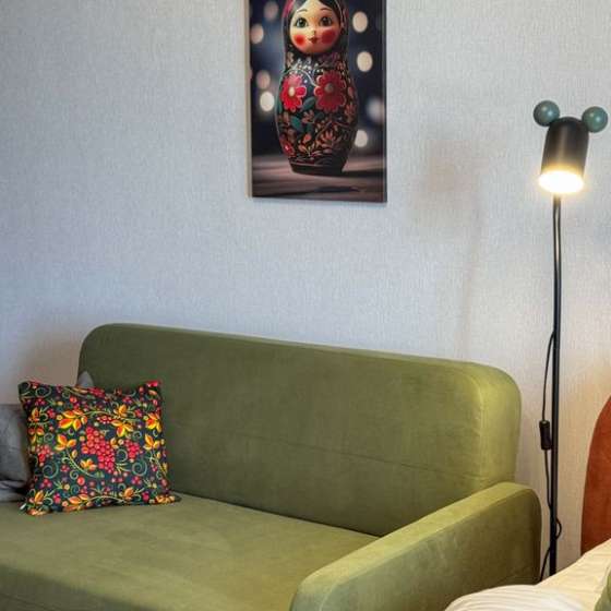 Матрёшка — дизайнерская квартира в престижном ЖК Достояние