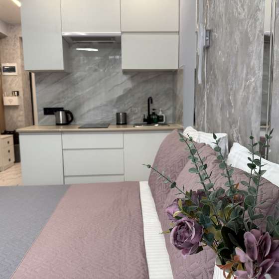 Уютная студия МореСолнцеАпарт с бассейном на территории