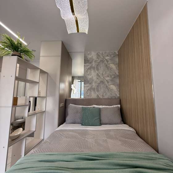 Уютная квартира МореСолнцеАпарт с бассейном на территории ЖК Море