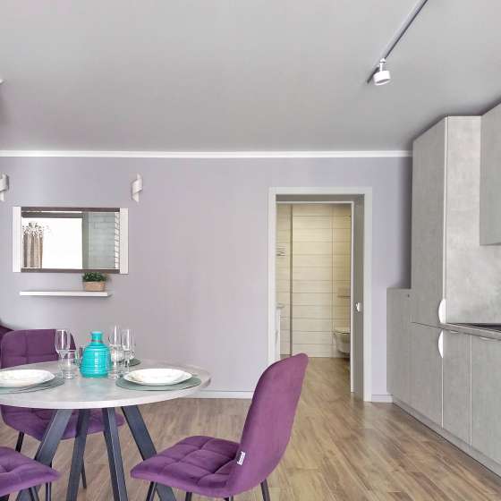 Уютная квартира в живописном месте у озера