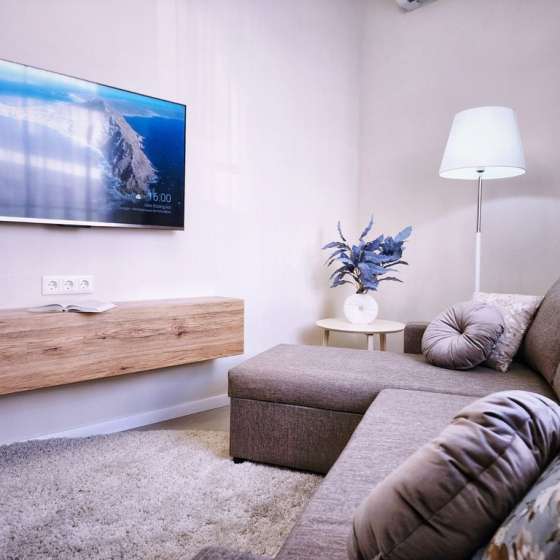 Апартамент на пятерых в 10 минутах от моря