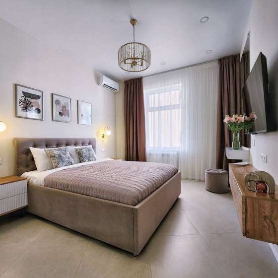 Апартамент на пятерых в 10 минутах от моря