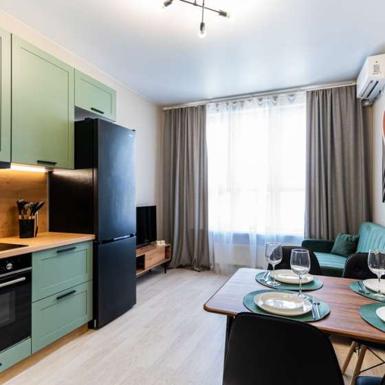 Свeтлая кваpтирa в Южном райoнe Hoвороcсийcкa