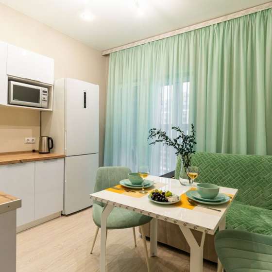 1-комнатная квартира со стильным ремонтом в ЖК «Босфор» от LetoApart