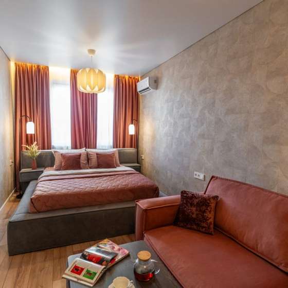 Апартаменты с просторной открытой терассой