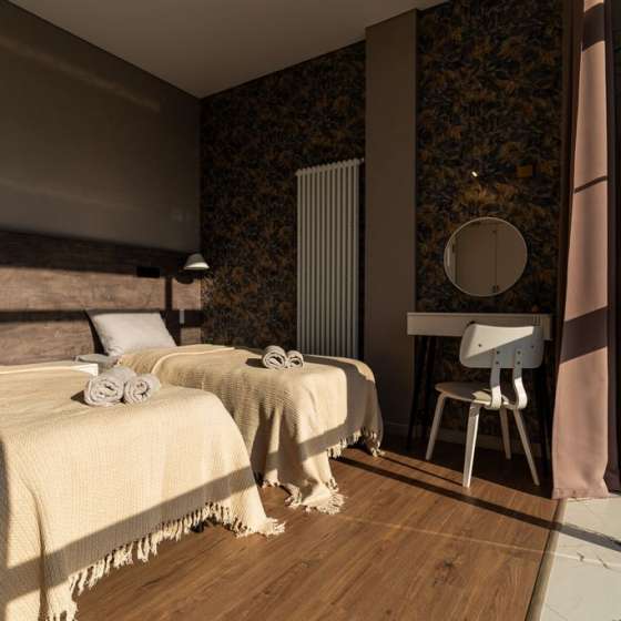 Квартира с панорамным видом на город и море