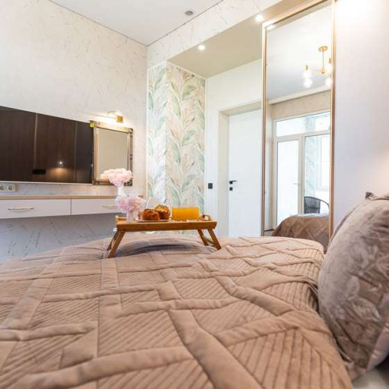 Квартира с панорамным видом на город и море