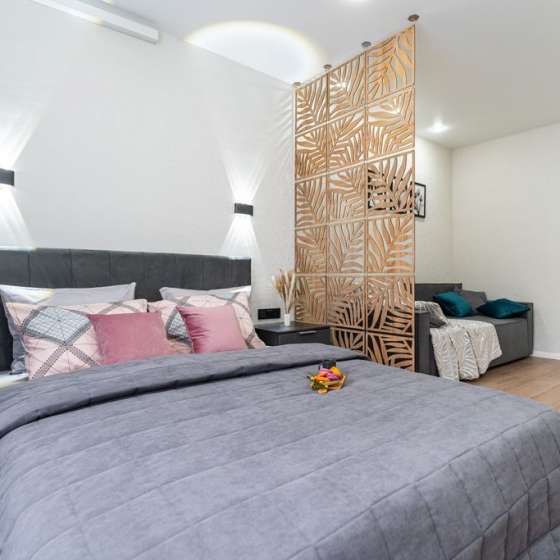 Просторная квартира с дизайнерским ремонтом