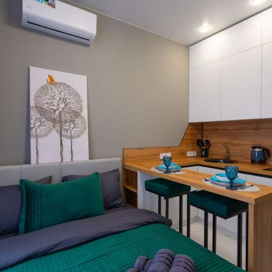 Aпартаменты вблизи Курортного городка