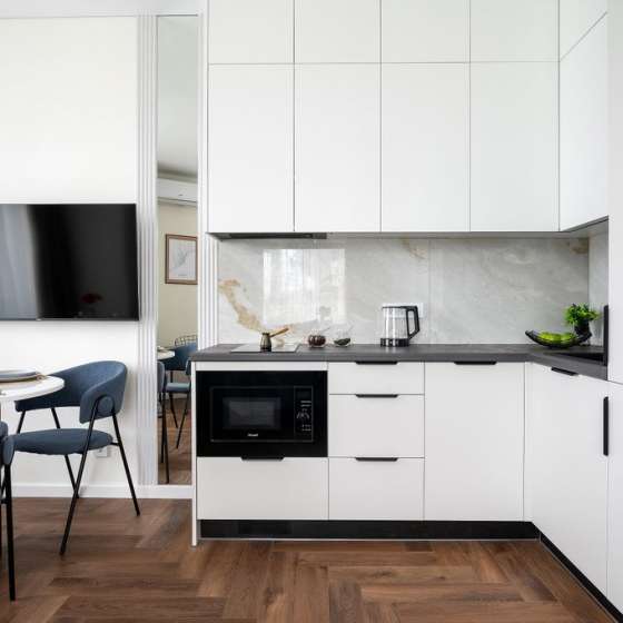 Современная квартира с дизайнерским ремонтом