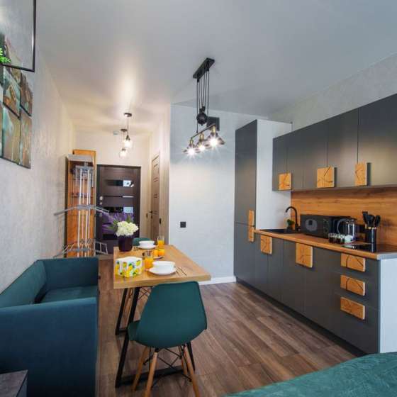 Уютная квартира-студия в районе Бытха, Сочи