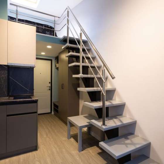 Двухуровневые апартаменты рядом с морем