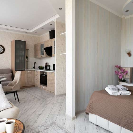 Уютная квартира с панорамным видом на реку и Сочи от LetoApart