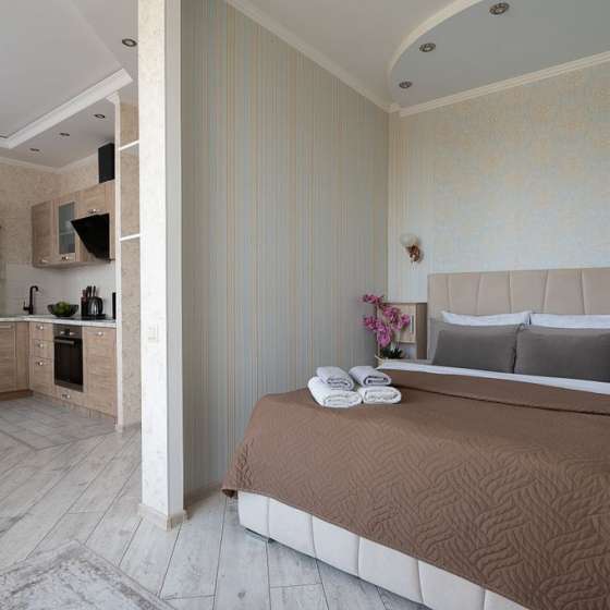 Уютная квартира с панорамным видом на реку и Сочи от LetoApart