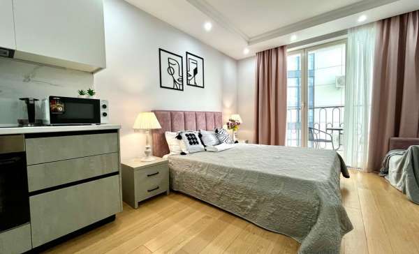 Анапа, студия на первой линии у моря, Резиденция Граф Толстой