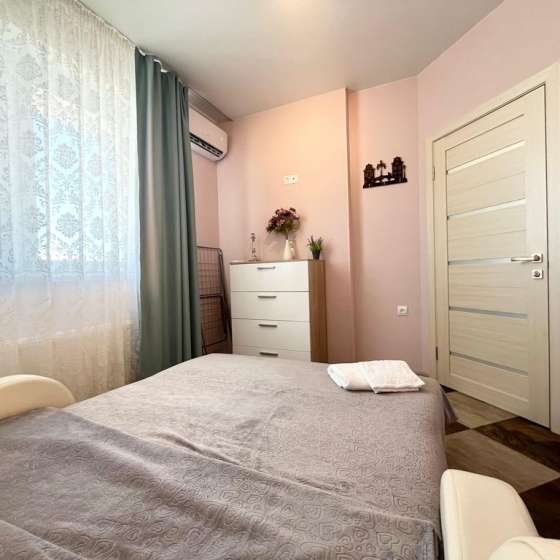 Уютная евро2к квартира в ЖК Кавказ с видом на море