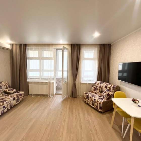 Уютная студия с видом на море в ЖК Кавказ