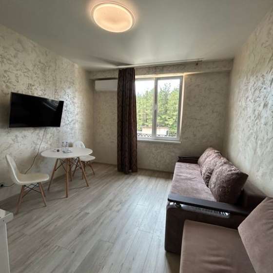 Уютная студия в Сочи с бесконтактным заселением