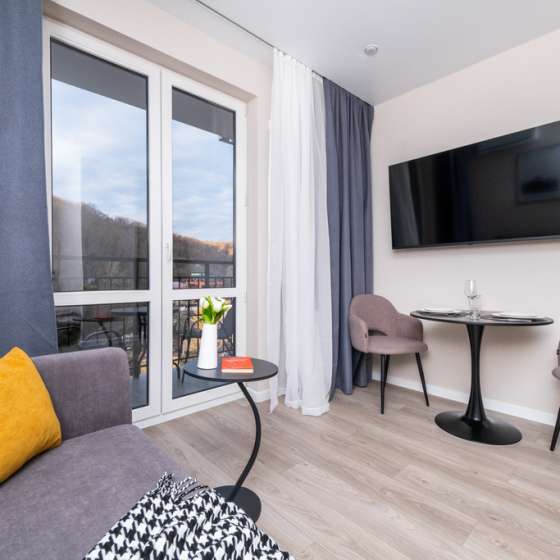 Стильная студия в Кудупсте