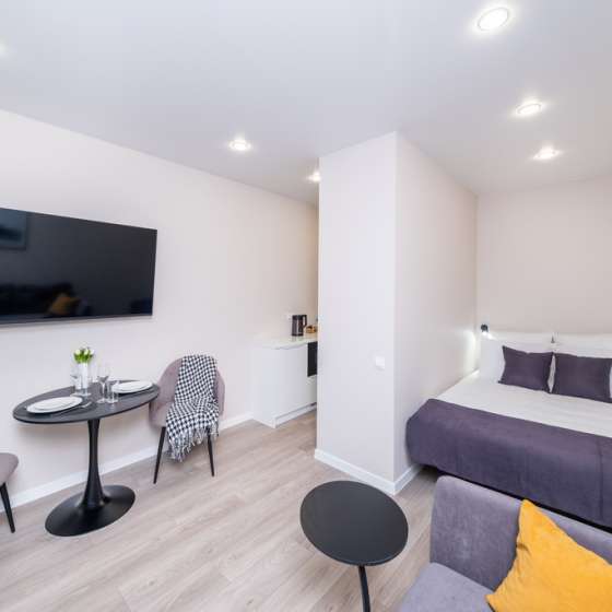 Стильная студия в Кудупсте