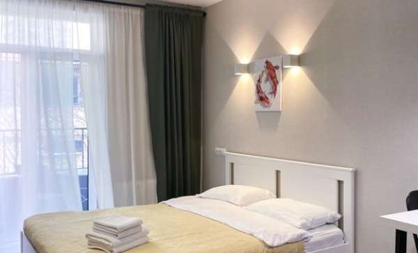 Анапа, уютная студия в жилом комплексе «Оазис»